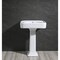 Kingston Brass VPB226P Ceramic Pedestal Sink Base (VPB2268), White VPB226P - alternate 3